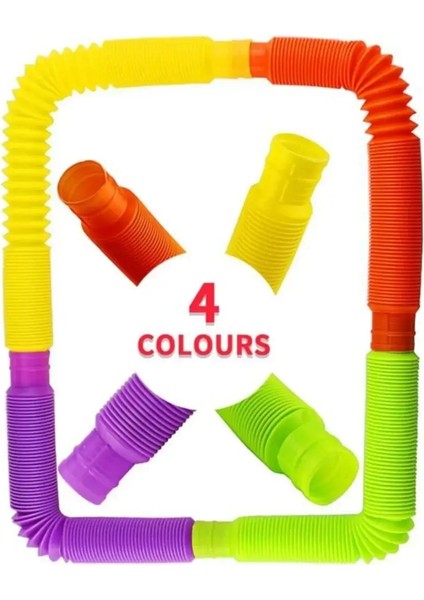 Tubes Duyusal Oyuncak Bubble Fidget (4 Adet )
