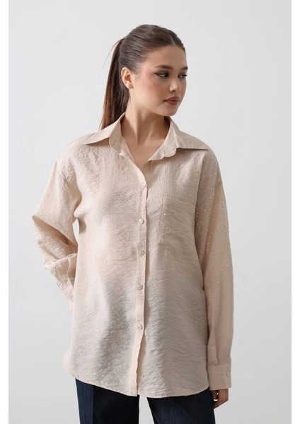 Taş Detaylı Gömlek - Taş fiyatları