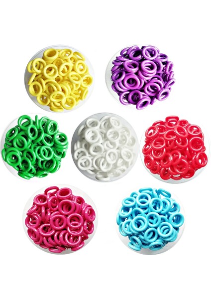 7 Renk Kristal Boncuk Güvercin Halkası Boncuğu 350 Adet fiyatları