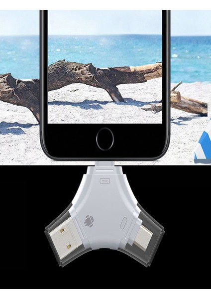 Android ve iPhone Için Hafıza Kartı Okuyucu Usb-C'den Micro Sd Kart Adaptörüne Çok Fonksiyonlu modelleri