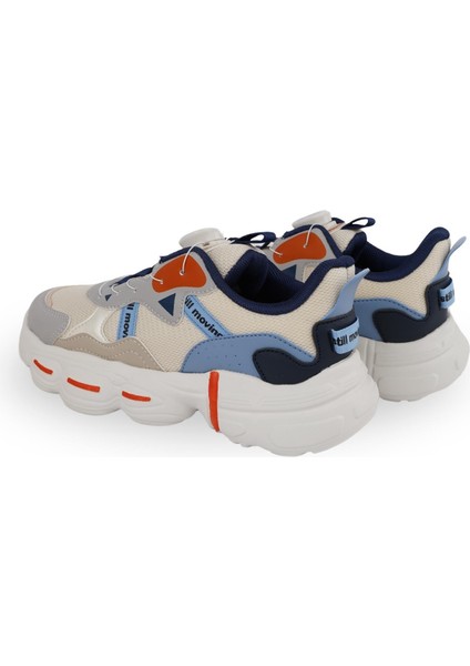 Garantili Ortopedik Sneaker Mekanizmalı Çocuk Spor Ayakkabı 31-32-33-34-35-36 Numara Beyaz fırsatları