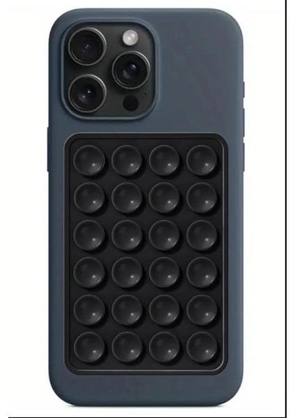 Silikon Vantuzlu Telefon Tutucu Telefon Arkası Ped Siyah fiyatları