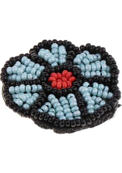 Prettyia Çiçek Muhteşem Boncuklar Yama Çıkartma, El Sanatçısı Dikiş Aplike (Yurt Dışından)