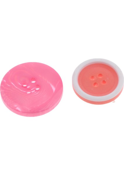120G 4 Delik Yuvarlak Reçine Düğmeleri Uygun Dikiş ve Scrapbook 10-30MM Karışık Renk (Yurt Dışından)
