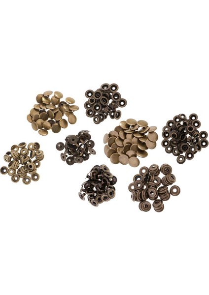 60 Set 12.5/15MM Poppers Snap Sappener Press Saplama Derecesi Derecilik Için Dikiş (Yurt Dışından)