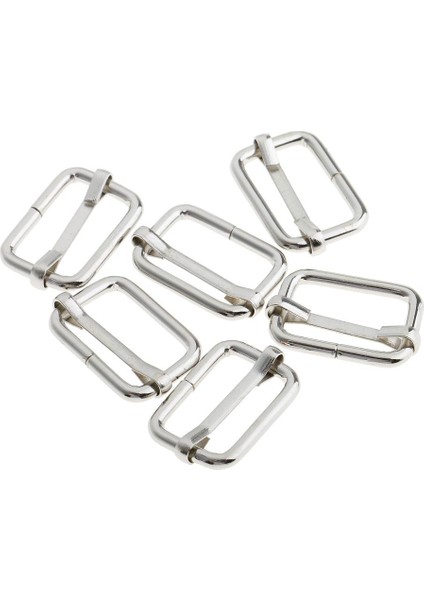 2X20 Parçalar Torba Kayışı Için Metal Ayarlanabilir Toka Konnektörü 20X13X2.8MM Gümüş 2 Adet (Yurt Dışından) fırsatları