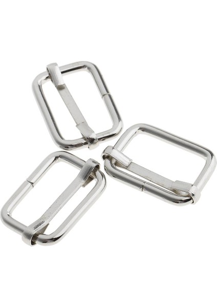 2X20 Parçalar Torba Kayışı Için Metal Ayarlanabilir Toka Konnektörü 20X13X2.8MM Gümüş 2 Adet (Yurt Dışından) indirimleri