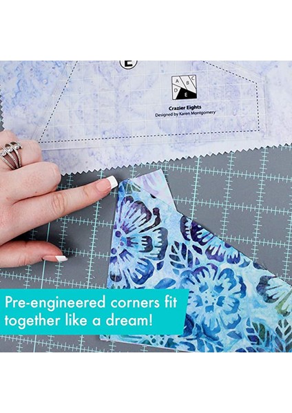 2 Set Şeffaf Patchwork Kapitone Dikiş Şablonu Terzi Dikiş Zanaat (Yurt Dışından) indirimleri