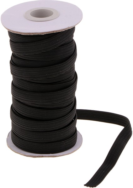 2 Rulo 12MM Streç Kordon Düz Dikiş Bungee Band Spor Pantolonları Giydirme (Yurt Dışından) fiyatları
