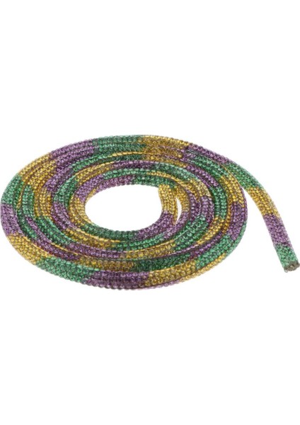 Kristal Rhinestone Trim Tüp Zincir Dıy El Sanatları Kemer Bilezik Bileklik Bezemesi Çok Renkli (Yurt Dışından)