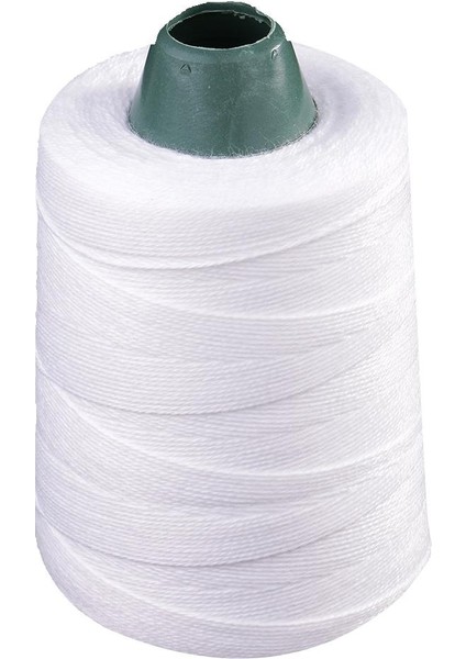 Makara 600 Yds Beyaz Tüm Amaçlı Polyester Güçlü Döşeme Dikiş Ipliği (Yurt Dışından)