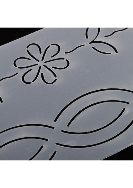 Patchwork Boyama #8 Için Temiz Plastik Şablon Kapitone Şablonu Yorgan Aracı (Yurt Dışından) modelleri