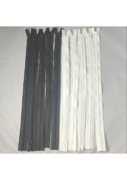 10 Adet 40CM Görünmez Kapalı Uç Fermuar Dikiş Için Terzi Terzimi Için Fermuar (Yurt Dışından) modelleri