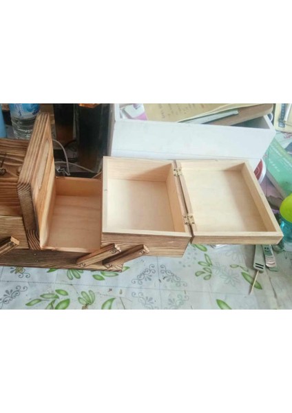 2x Katlanabilir Dikiş Kutusu Makas Aksesuarları Diken Organizatör Büyük (Yurt Dışından) modelleri