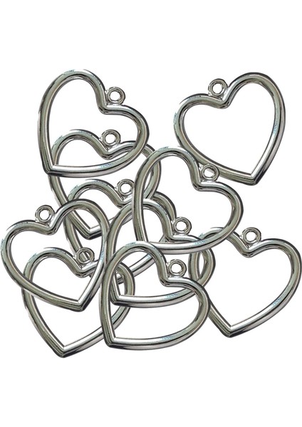 10X Metal Zanaat I Dıy Kemerler Anahtarlıklar Kemerler Çantalar Için HEARTHOLE30X29X2.5MM (Yurt Dışından) fırsatları