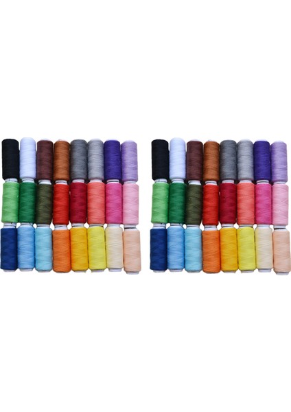 /48X Polyester Dikiş Ipliği El Makinesi Için Set 200 Haneler (Yurt Dışından)
