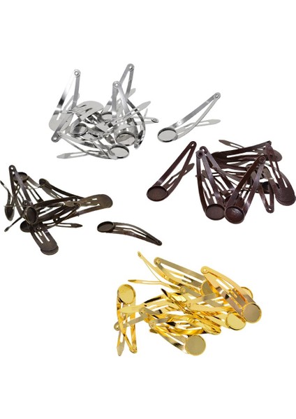 10 Fit 12MM Yuvarlak Dıy Cam Cabochon Tepsi Çerçevesi Boş (Yurt Dışından) modelleri