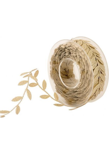 3X15M Düğün Duvar El Sanatları Için Şerit Trim Çelenk Parti Dekor Altın 3 Pcs (Yurt Dışından)