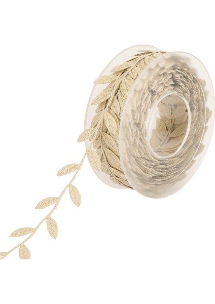 3X15M Düğün Duvar El Sanatları Için Şerit Trim Çelenk Parti Dekor Altın 3 Pcs (Yurt Dışından)