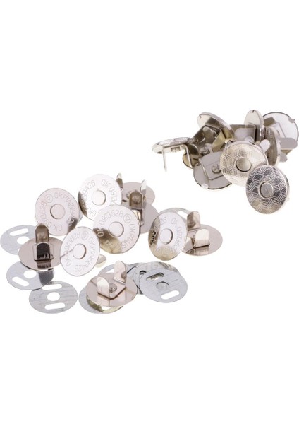 20 Set Metal Manyetik Toka Çanta Torbası Dikiş El Sanatları Için Kapak Kapanışları (Yurt Dışından) fiyatları