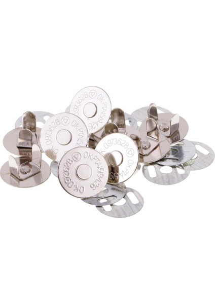 20 Set Metal Manyetik Toka Çanta Torbası Dikiş El Sanatları Için Kapak Kapanışları (Yurt Dışından) indirimleri
