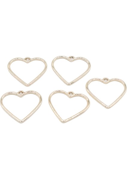 5pcs Tibet Altın Kalp Kolye Cazibesi Kolye Boncuk Takılar Yapım Bulgular (Yurt Dışından) fırsatları