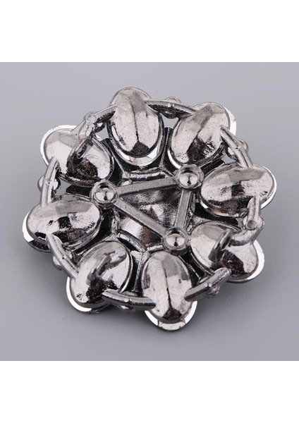 8pcs 2 Renk Alaşımlı Rhinestone Shank Düğmeleri Kristal Dekoratif Düğmeler Dıy (Yurt Dışından) indirimleri