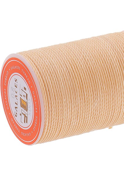 2pcs Bej Yuvarlak Mumlu Iplik Dizesi Deri Dikiş Dikiş Takı El Sanatları (Yurt Dışından)