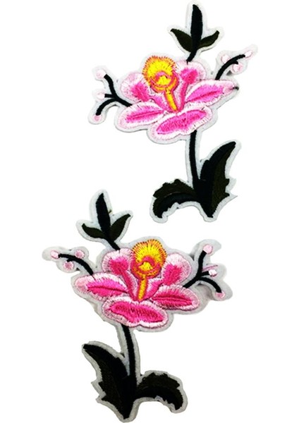 Giysi Giysi Üzerinde Dikiş Için 2 Adet Nakış Yamaları Scrapbooking (Yurt Dışından) indirimleri