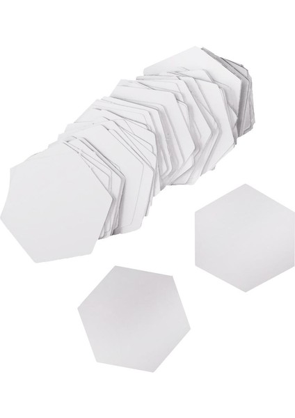 5X100 Adet Altıgen Ingilizce Kağıt Ekleme Kapitone Şablonları Zanaat 16MM 5 Adet (Yurt Dışından)