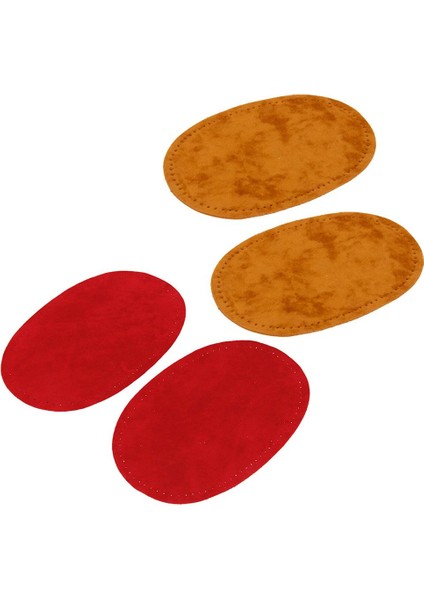 2 Çift Oval Şekil Diz/dirsek/aplike Yama El Sanatları/çocuklar/scrapbooking (Yurt Dışından)