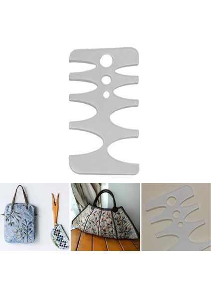 Kapitone Şablonlar Şablon Ev Patchwork Fishbone Için Yeniden Kullanılabilir (Yurt Dışından)