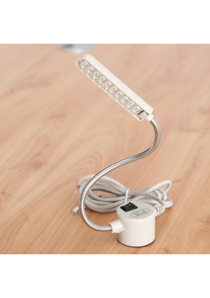 Dikiş Makinesi Için Manyetik Tabana Sahip 220V 20-Bunulb Çalışma Goopeneck Lambası (Yurt Dışından) fiyatları
