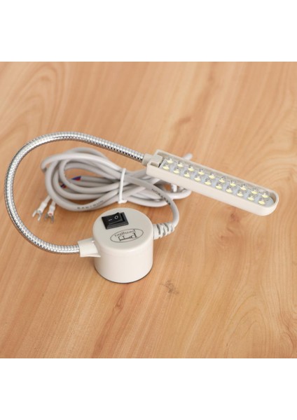 Dikiş Makinesi Için Manyetik Tabana Sahip 220V 20-Bunulb Çalışma Goopeneck Lambası (Yurt Dışından) modelleri