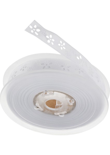 15M Içi Boş Çiçek Şekli Kurdeleler Kumaş Döşeme Düğün Hediyesi Sarma 15MM (Yurt Dışından)