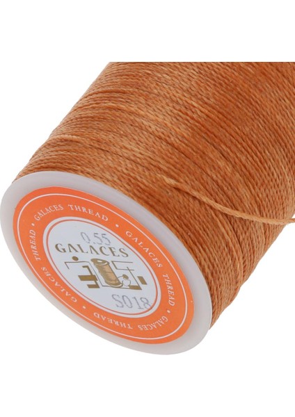 3xleather Zanaat El Işi Dikiş Yuvarlak Mumlu Ip Iplik 0.55MM Açık Kahverengi 3 Adet (Yurt Dışından) indirimleri