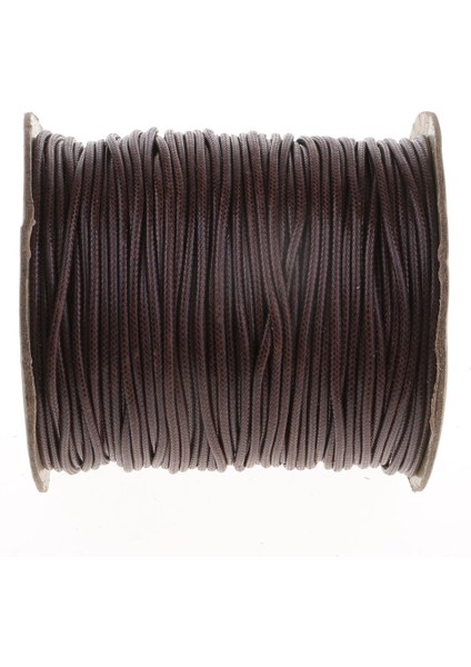 2 Rulo 80 Metre 2mm Pamuklu Mumlu Kordon Boncuklu Diy Mücevher Yapım Iplik (Yurt Dışından) indirimleri