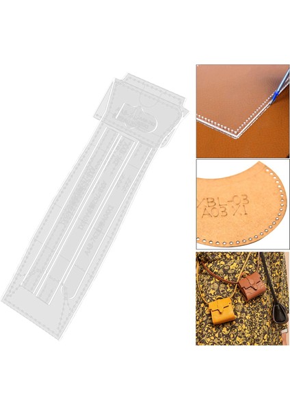 Deri Craft Desen Dıy Leathercraft Şablonu Için Sikke Çanta Omuz Çantası (Yurt Dışından)
