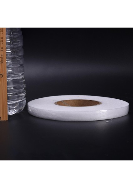 60M Hemming Bant Kumaş Tutkal Dokunma Dikiş Araç Diy Hem Bant Bezi Beyaz 1cm (Yurt Dışından)
