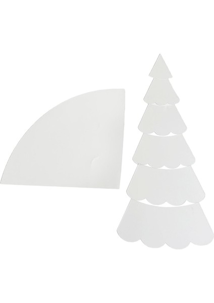 14 Adet Açık Akrilik Noel Ağacı Kapitone Şablon Sanat El Sanatları Dikiş Seti (Yurt Dışından) fiyatları