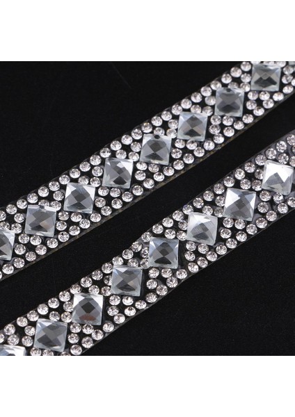 2pcs 12MM 15MM Rhinestone Şerit Demir Çanta Ayakkabıları Dekoratif Yama Aplike (Yurt Dışından) fırsatları