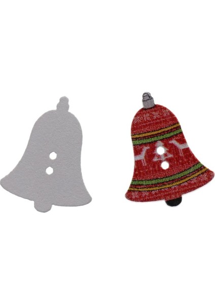 20PCS Noel Zili Ahşap Düğmeler Ahşap Düğme Süsleri Diy Dekorasyonlar (Yurt Dışından) indirimleri