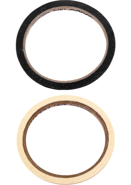 20PIECES Ince Örtülü Bantlar Desen Beyaz Tahta Maskeleme Bandı Kendi Kendine Yapışkan (Yurt Dışından)