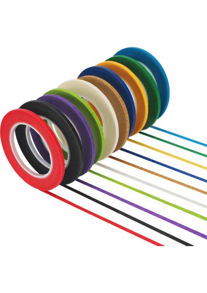 20PIECES Ince Örtülü Bantlar Desen Beyaz Tahta Maskeleme Bandı Kendi Kendine Yapışkan (Yurt Dışından) fiyatları