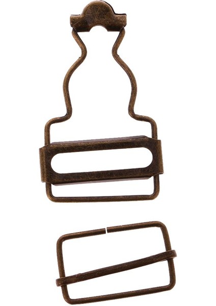 5x 6 Dungaree Bağlantı Müdürü Klipsler Klipsler/brace Tokaları Sırıştırıcılar Için 3.2cm Bronz 5 Pcs (Yurt Dışından) modelleri