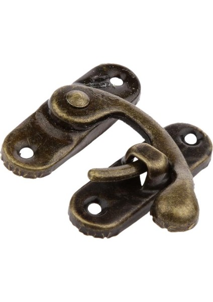 10PCS Antik Bronz Salıncak Kilidi Toka Çanta Kilitleme Kutusu Mandal Vida (Yurt Dışından) modelleri