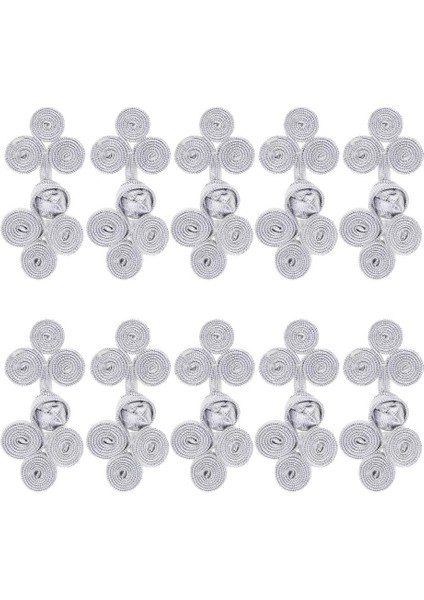 20 Çift Çin Düğüm Düğmeleri Cheongsam Tang Takım Elbise Için Üç Tekerlek (Yurt Dışından) fiyatları