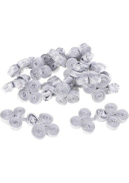 20 Çift Çin Düğüm Düğmeleri Cheongsam Tang Takım Elbise Için Üç Tekerlek (Yurt Dışından) modelleri