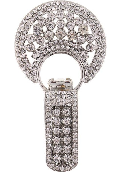Kristal Rhinestone Düğmeleri Dıy Dikiş Gümüşü Için Ördek Ağız Ördek Bıçağı Tokası (Yurt Dışından)