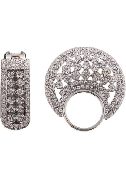 Kristal Rhinestone Düğmeleri Dıy Dikiş Gümüşü Için Ördek Ağız Ördek Bıçağı Tokası (Yurt Dışından) modelleri